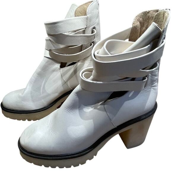 Free People Jessie Platform Boot Size 41 (US 11) New Without Box Floor Model - Picture 2 of 9